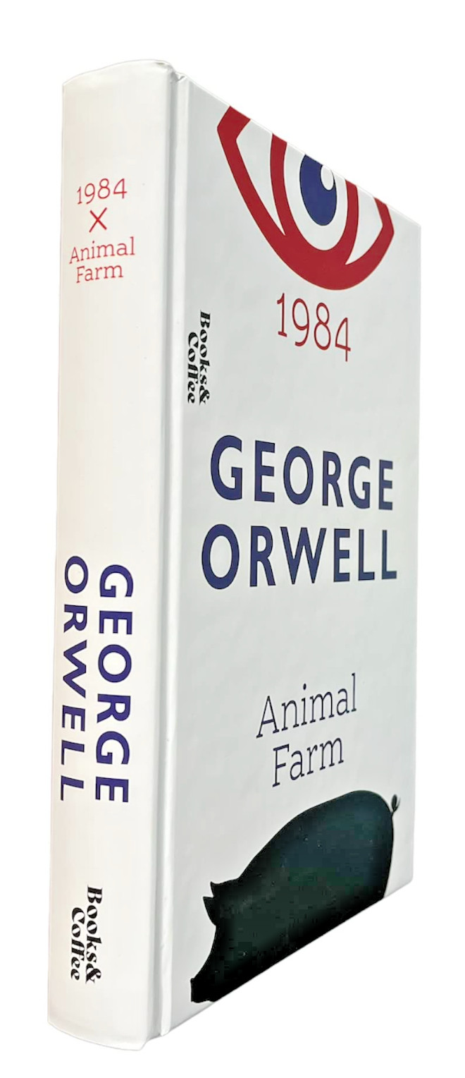 Animal Farm & 1984—(2-Book Set)–by George Orwell—-HARDCOVER EDITION—-NEW