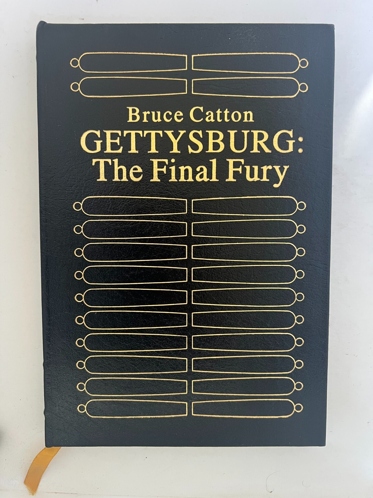 Gettysburg: The Final Fury (Leather-Bound Collector’s Ed.—1986) by Bruce Catton