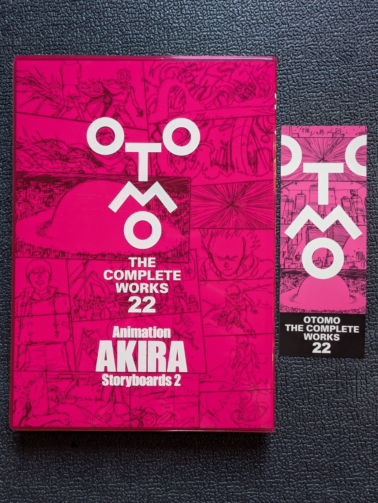 Katsuhiro Otomo Complete Works 22 Akira Animation Storyboards 2 + Sticker