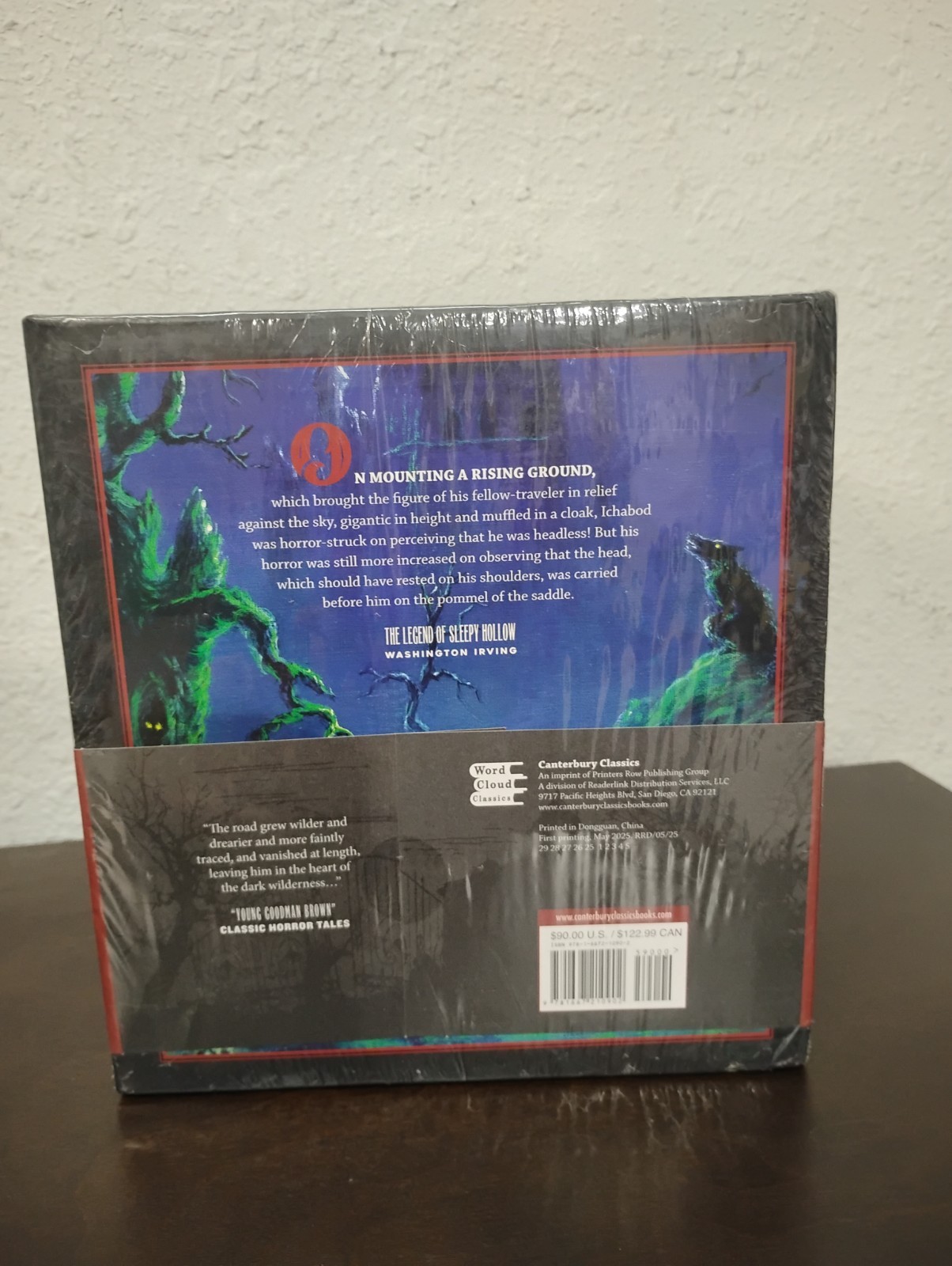 Canterbury Classics Word Cloud Horror Collection Box Set Poe, Shelley, Stoker