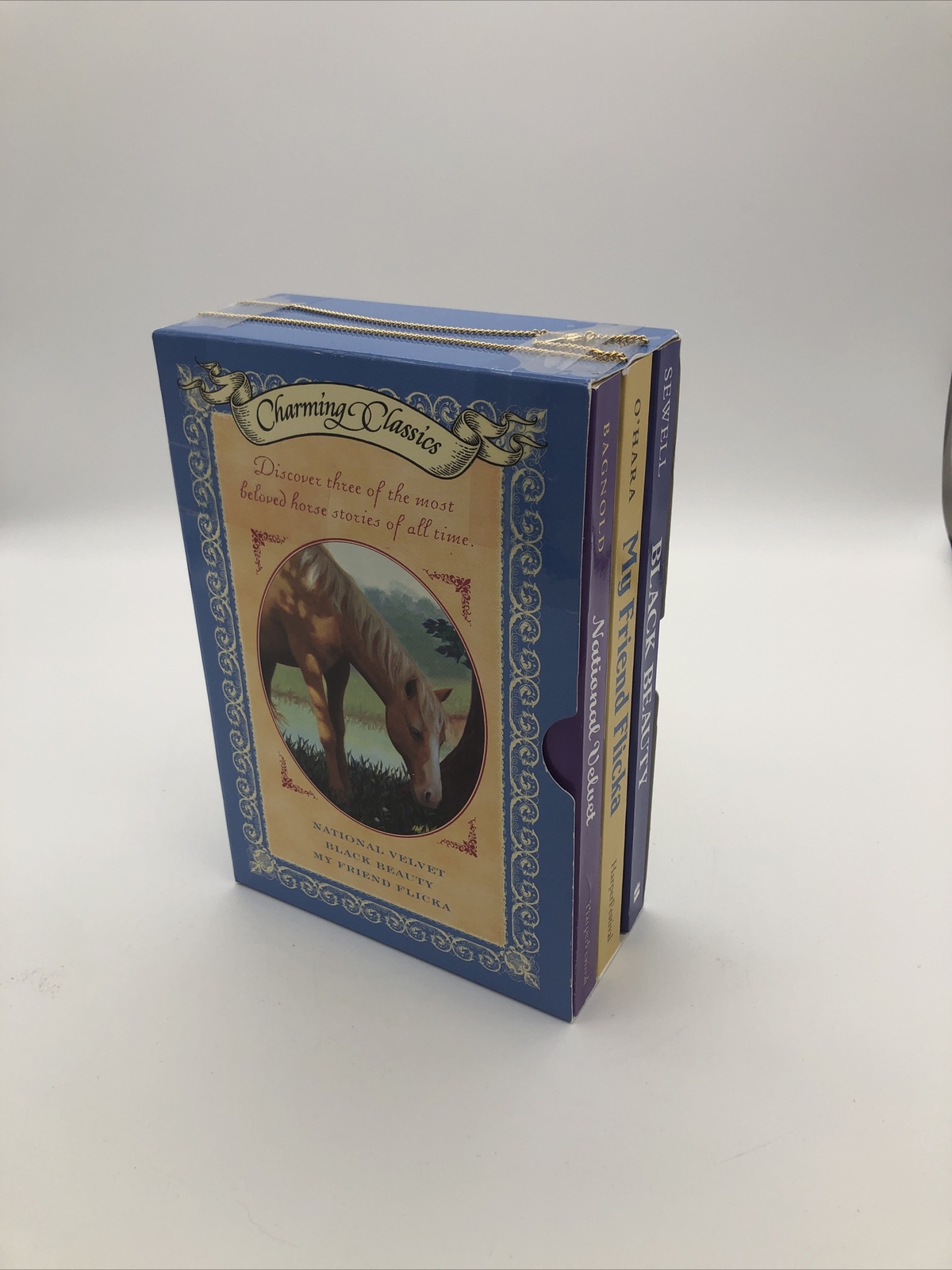 Charming Classics Box Set : Charming Horse Library PB Black Beauty W Necklace