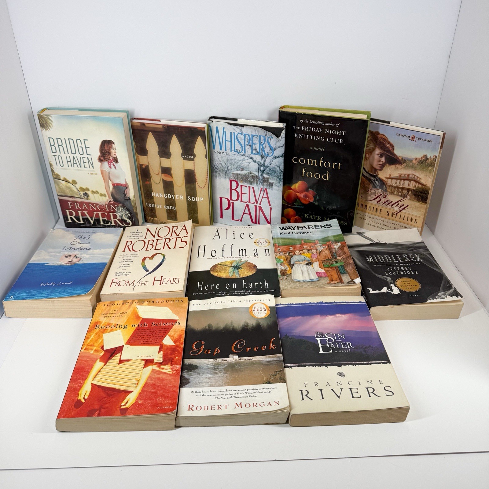Lot Of 13 Romance Novels Hardback And Paperback Books Random Mixed Authors