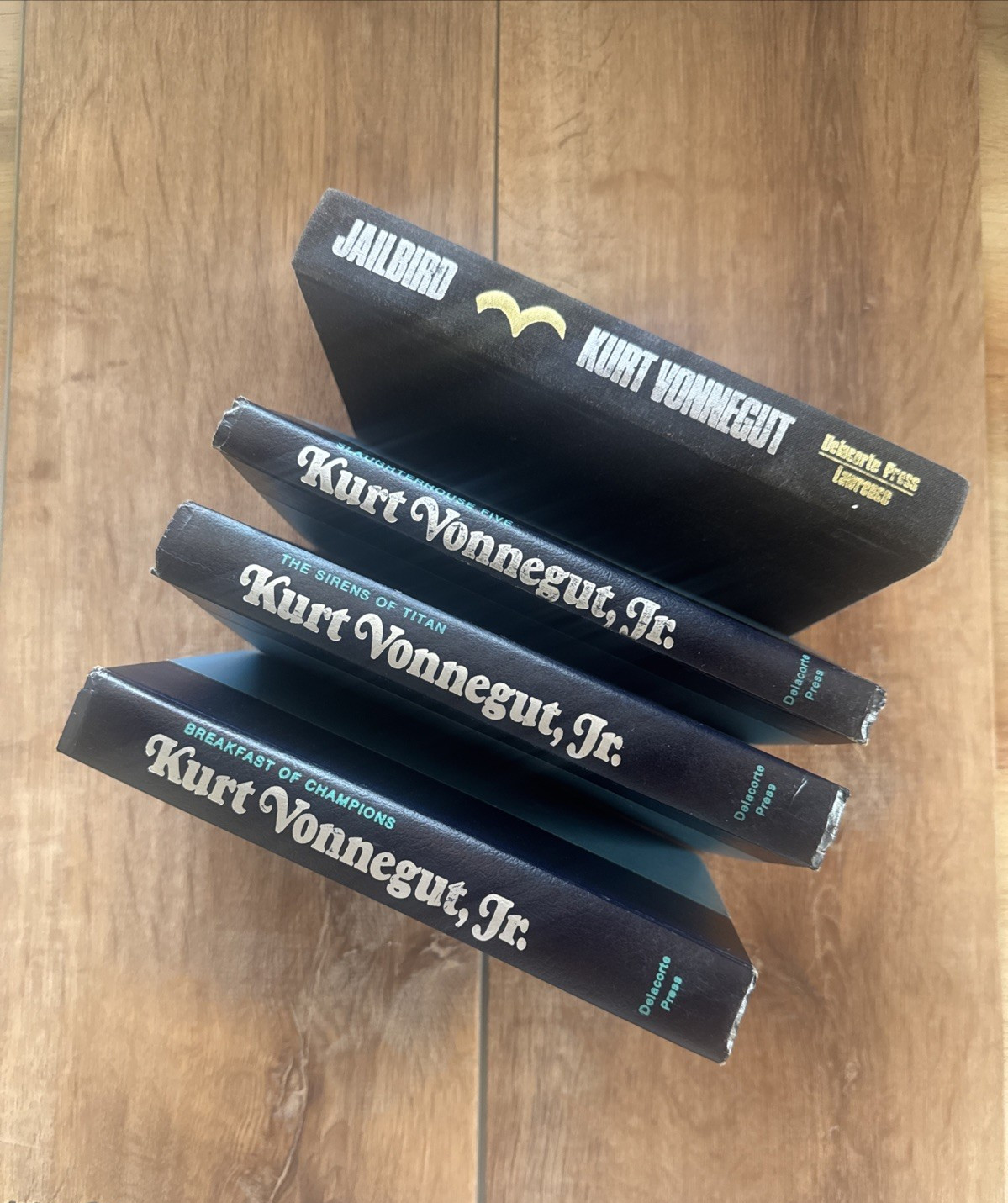 4 KURT VONNEGUT JR Slaughterhouse Five Sirens of Titan Breakfast of Champions HC