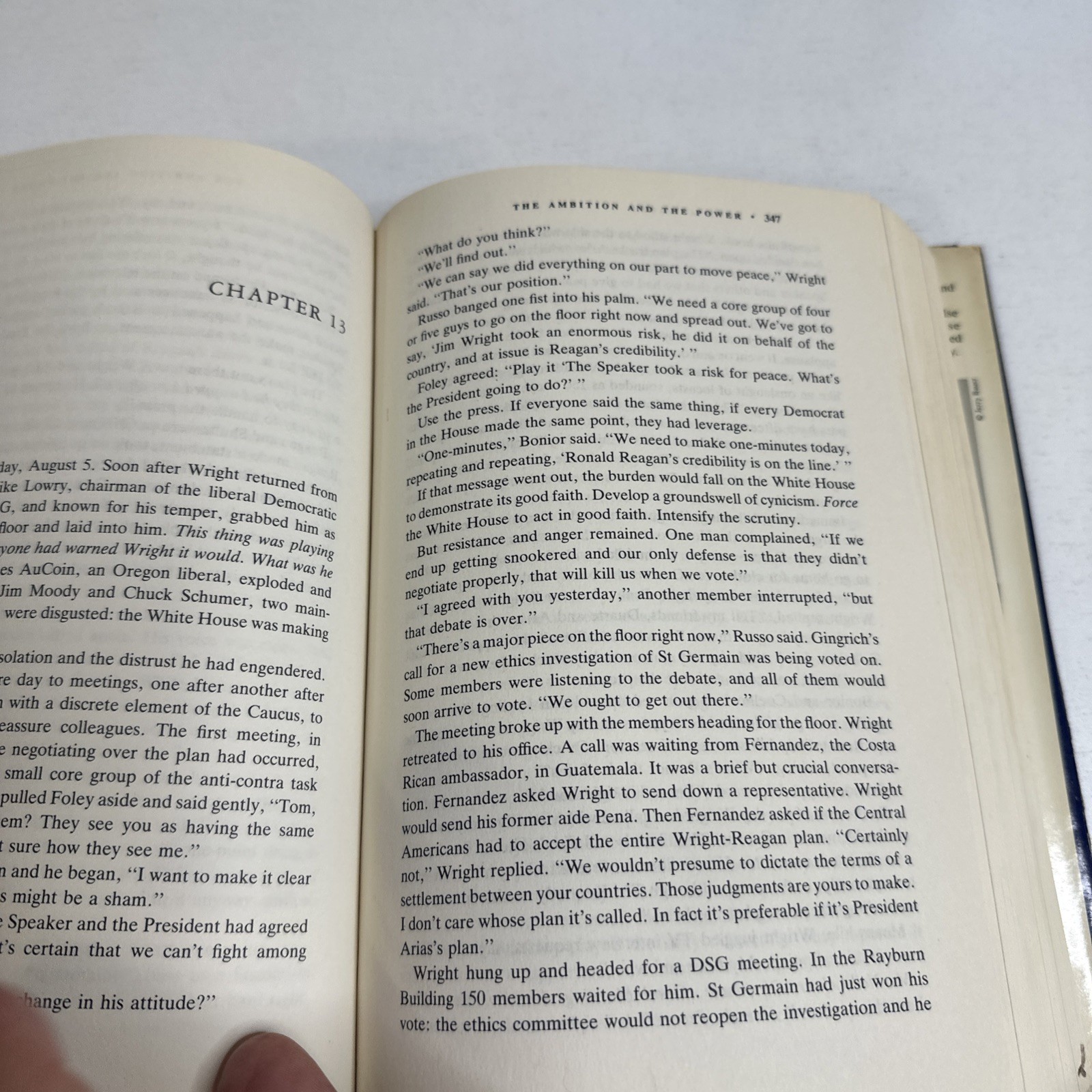 The Ambition and the Power: The – Hardcover, by Barry John M. SIGNED 1st Edition