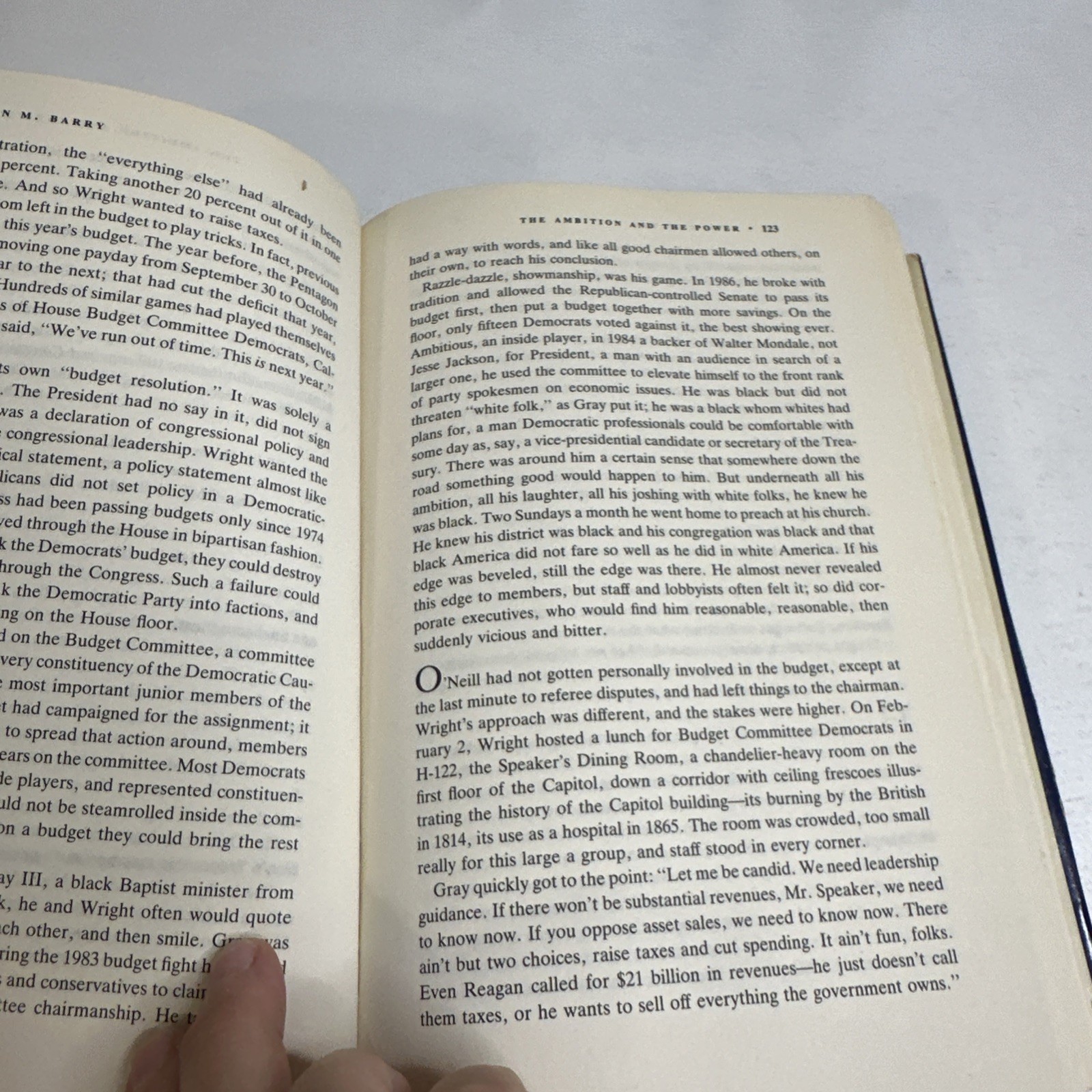 The Ambition and the Power: The – Hardcover, by Barry John M. SIGNED 1st Edition
