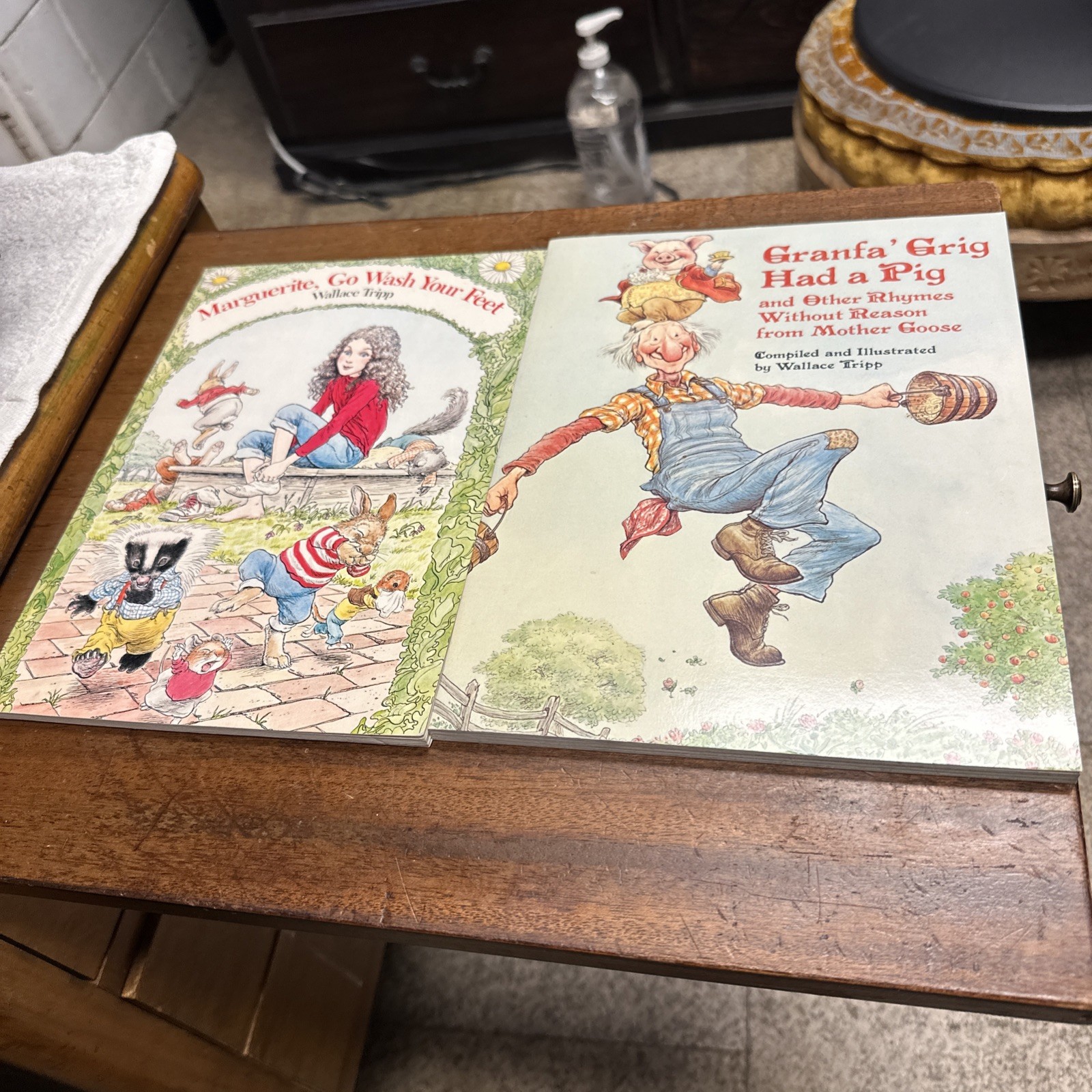 wallace tripp 1976 granfa grig had a pig 1985 marguerite go wash your feet