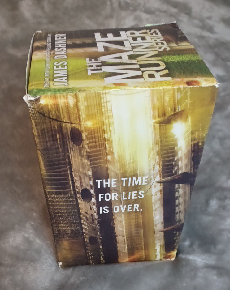Maze Runner Series Complete Collection 5 Book Paperback Box Set by James Dashner