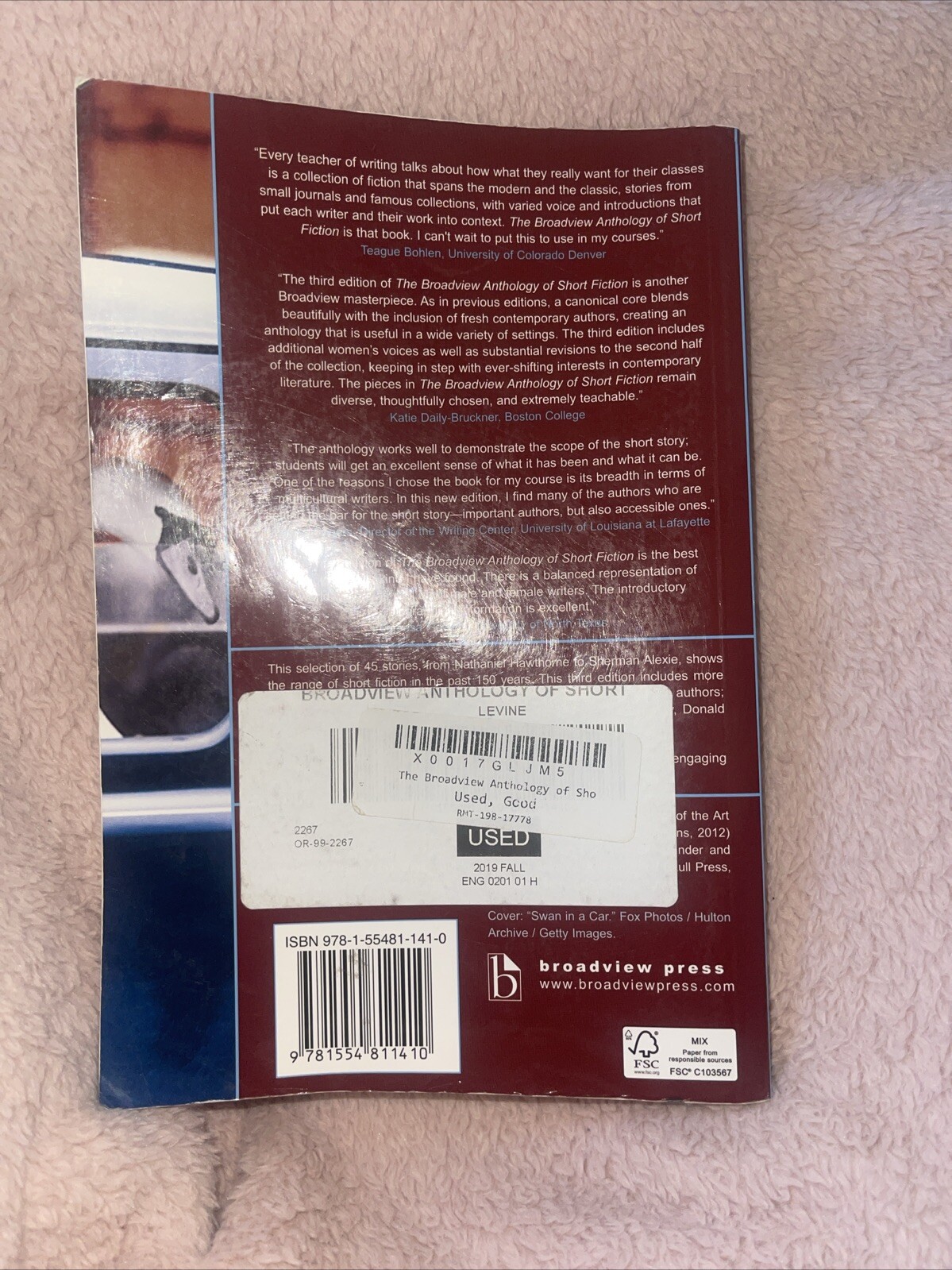 Broadview Anthology of Short Fiction by Don LePan, Marjorie Mather and Sara…