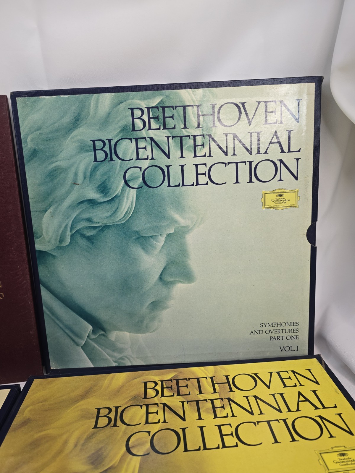 Ludwig Van Beethoven Bicentennial Edition Book Hardcover Illustrated And Vinyl