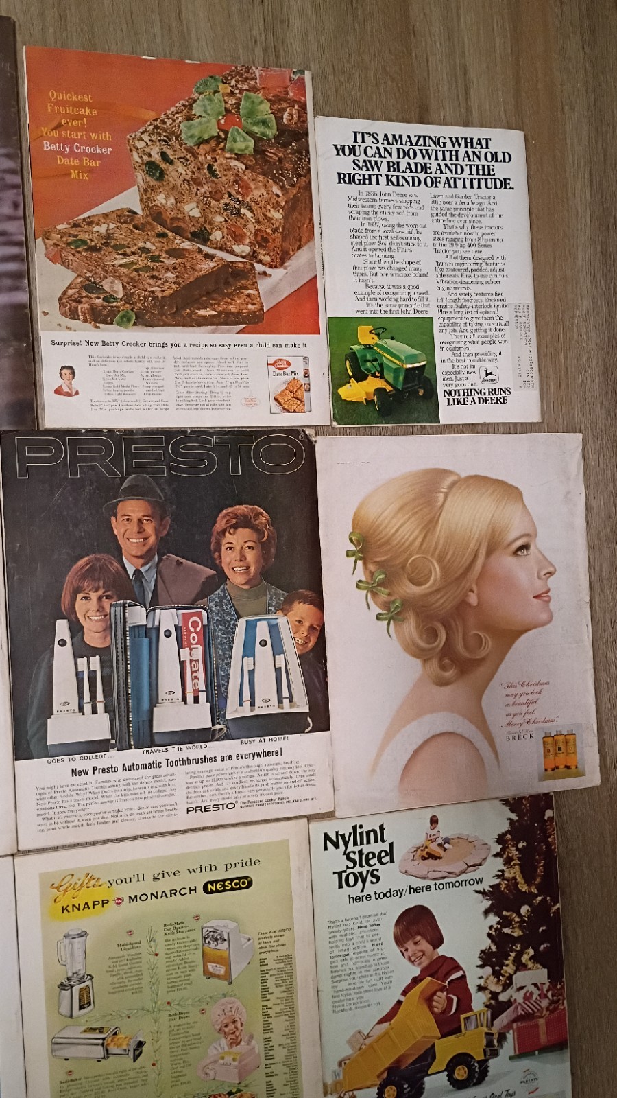 Lot 16 VTG 50’s 60’s 70’s McCall’s, Better Homes & Gardens Magazines Christmas