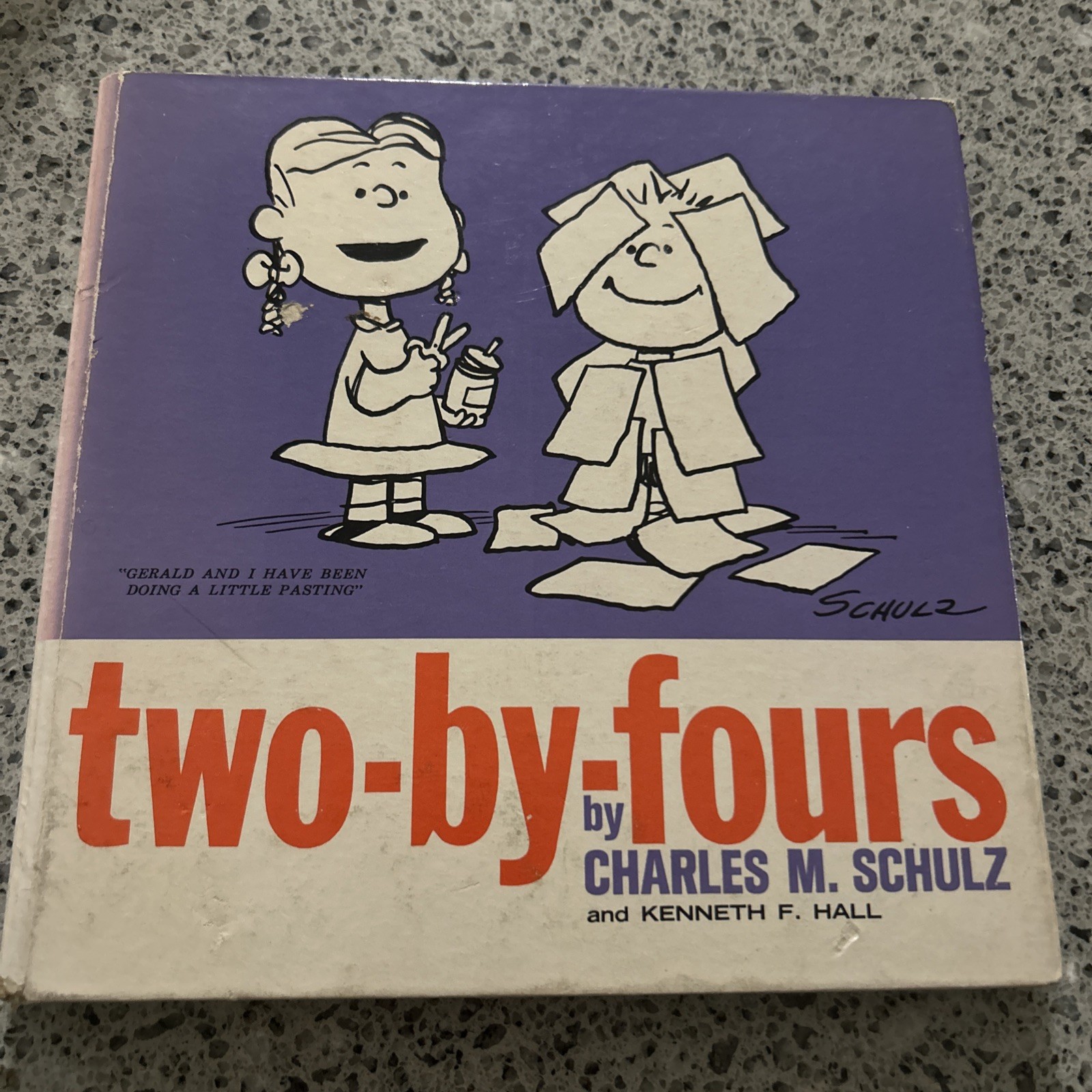 Two-By-Fours (Warner Press 1965) Charles Schultz, HC, good, name inside, 1st ed