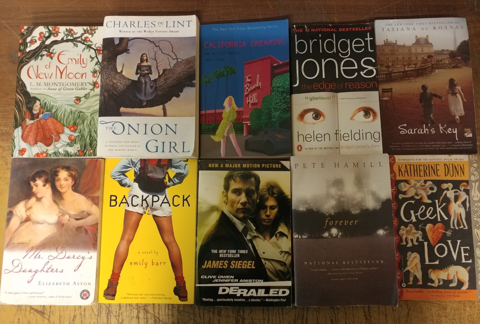 Lot of 16-LBS TRADE PAPERBACK Fiction INSTANT COLLECTION GENERAL Book MIX GENRE