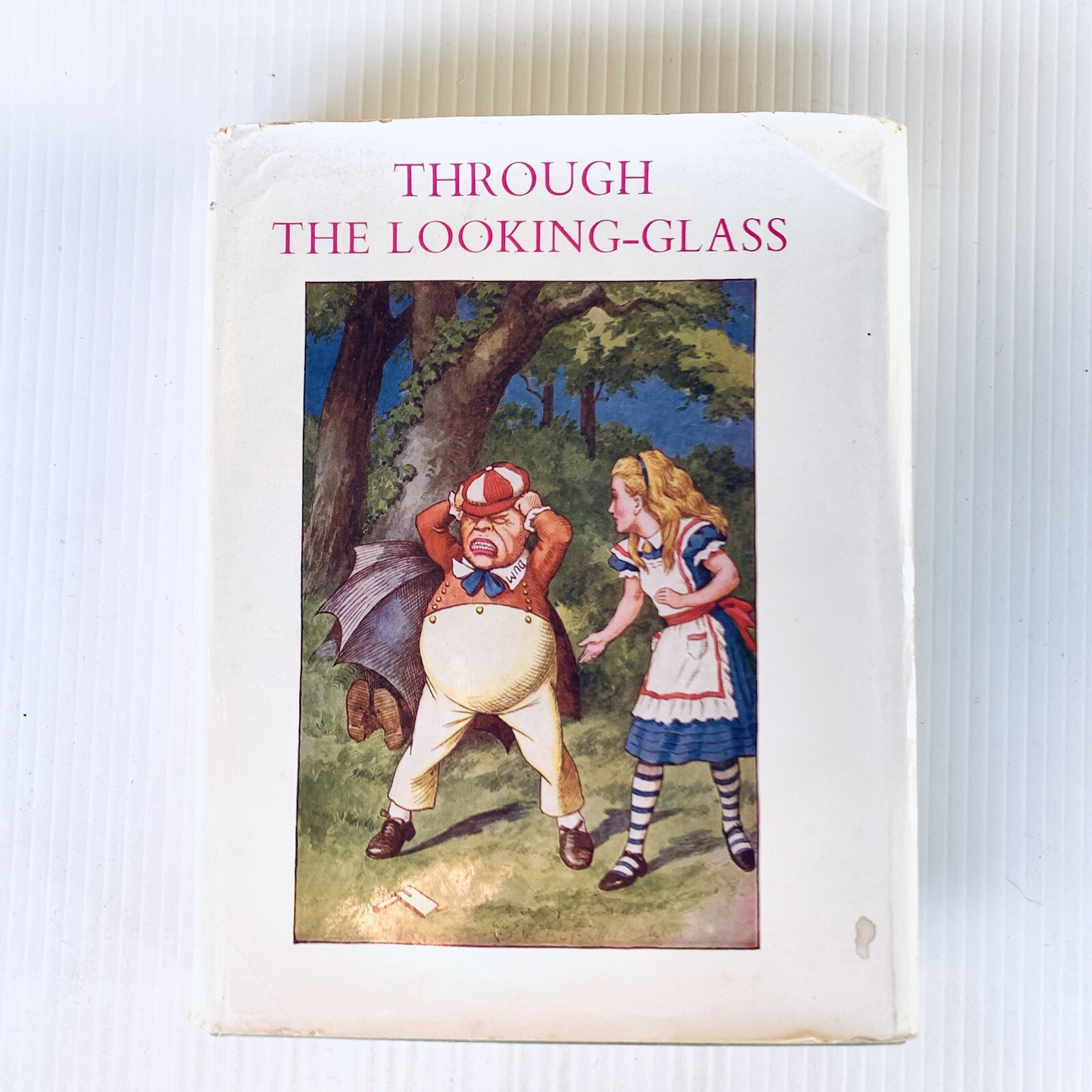 Through The Looking Glass Alice Lewis Carroll Illus. Sir John Tenniel HC DJ 1975