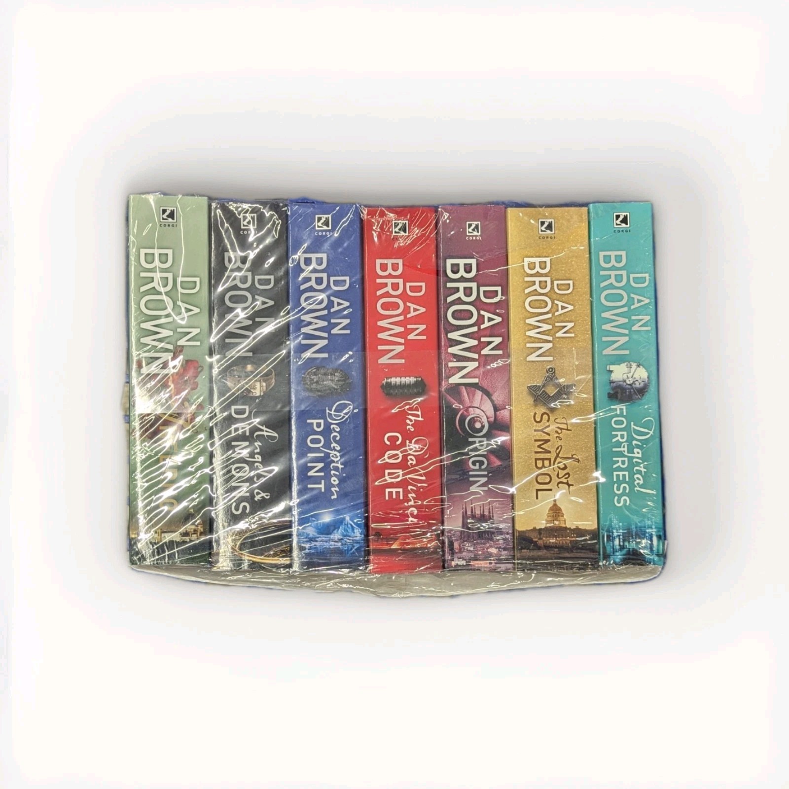 Robert Langdon Series Collection 7 Books Paperback Set – Fiction – By Dan Brown