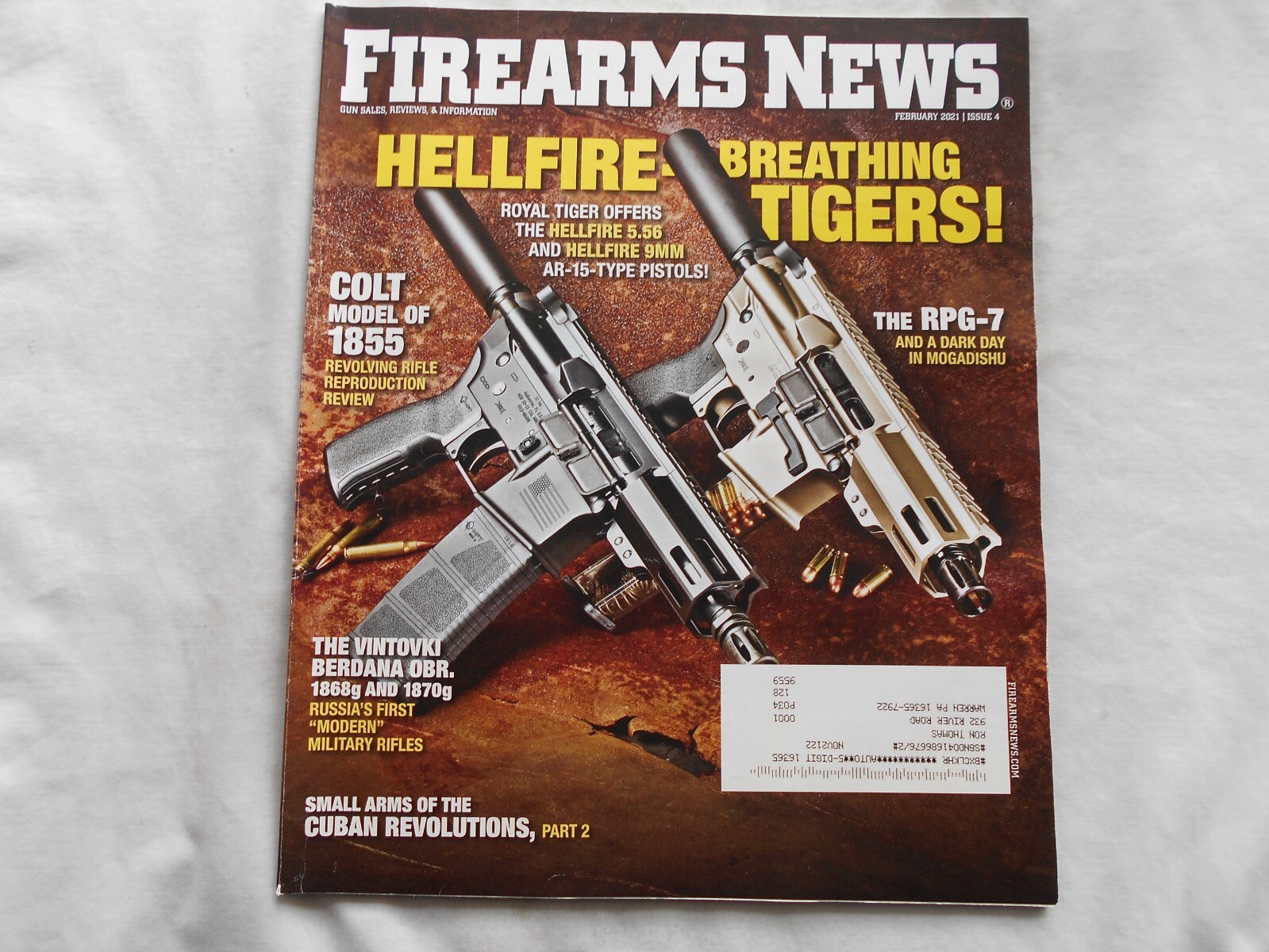 FIREARMS NEWS Magazine-FEBRUARY,2021 ISSUE 4