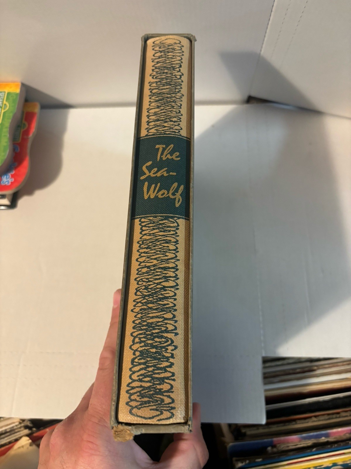 The Sea Wolf Jack London HC Slipcase Book 1961 Heritage