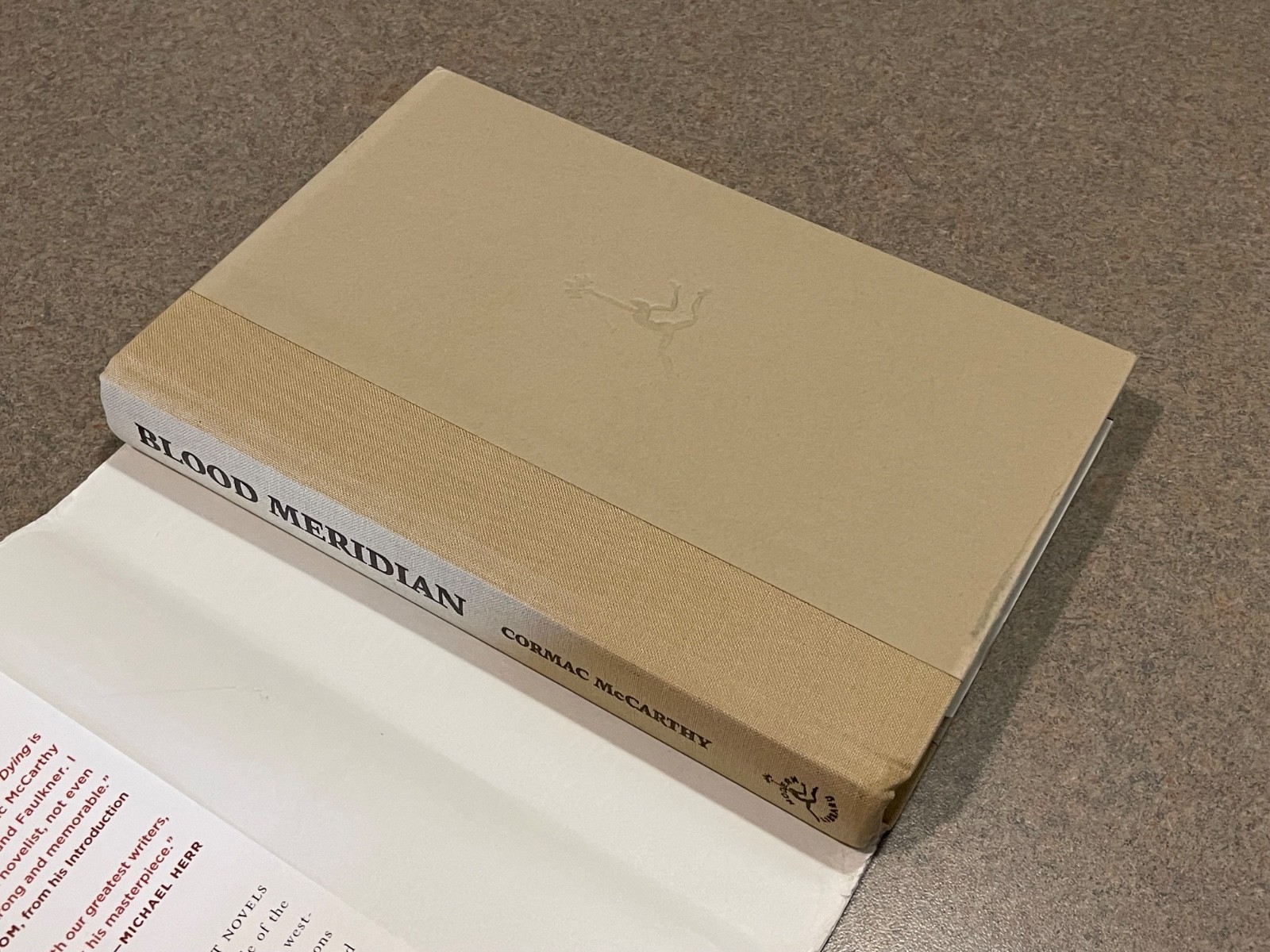Blood Meridian by Cormac McCarthy (Modern Library Edition Hardcover)