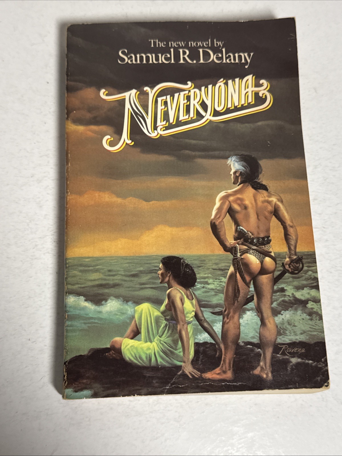 Samuel R. Delany Neveryona 1983 Bantam Books Trade PB Rowena Cover