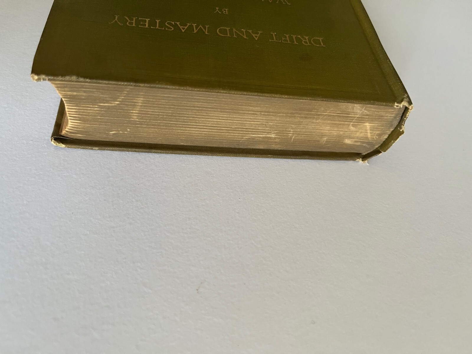 WALTER LIPPMANN ~ SIGNED ~ Drift and Mastery, 1914 First Edition RARE