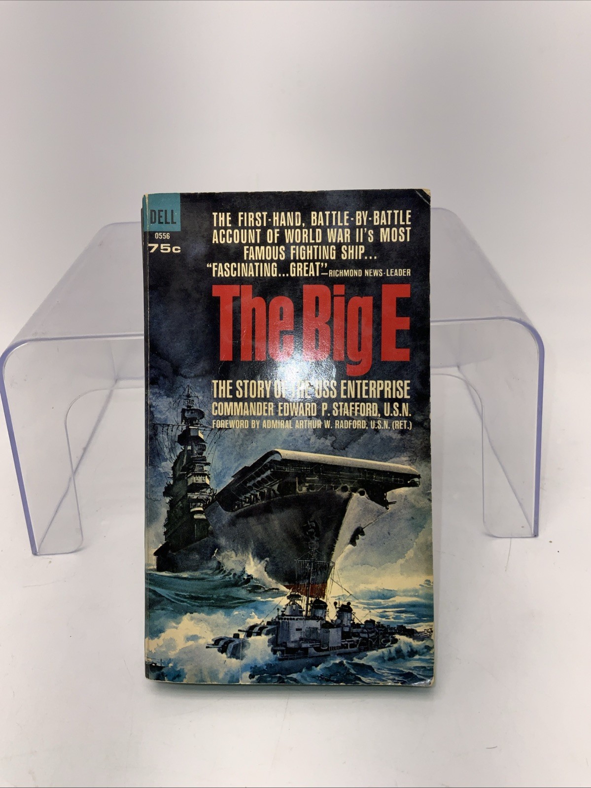 The Big E: Story of the USS Enterprise – Edward P. Stafford – 1964 Dell PB WWII