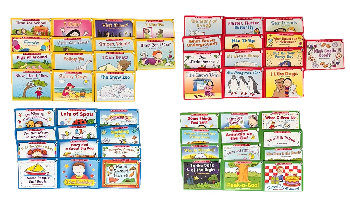 Little Leveled Readers by Scholastic Learn to Read Kids Books Lot 50