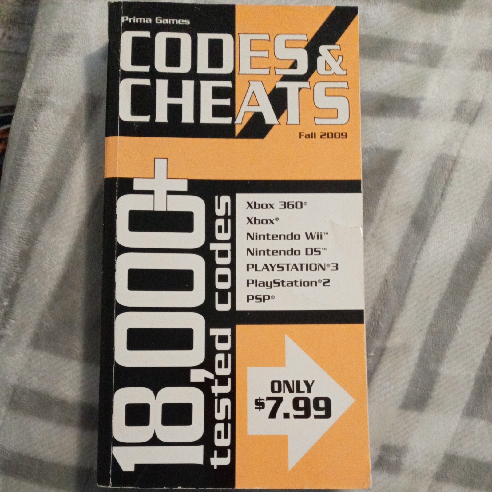 Codes and Cheats Fall 2009 : Prima Official Game Guide by Prima Games Staff…