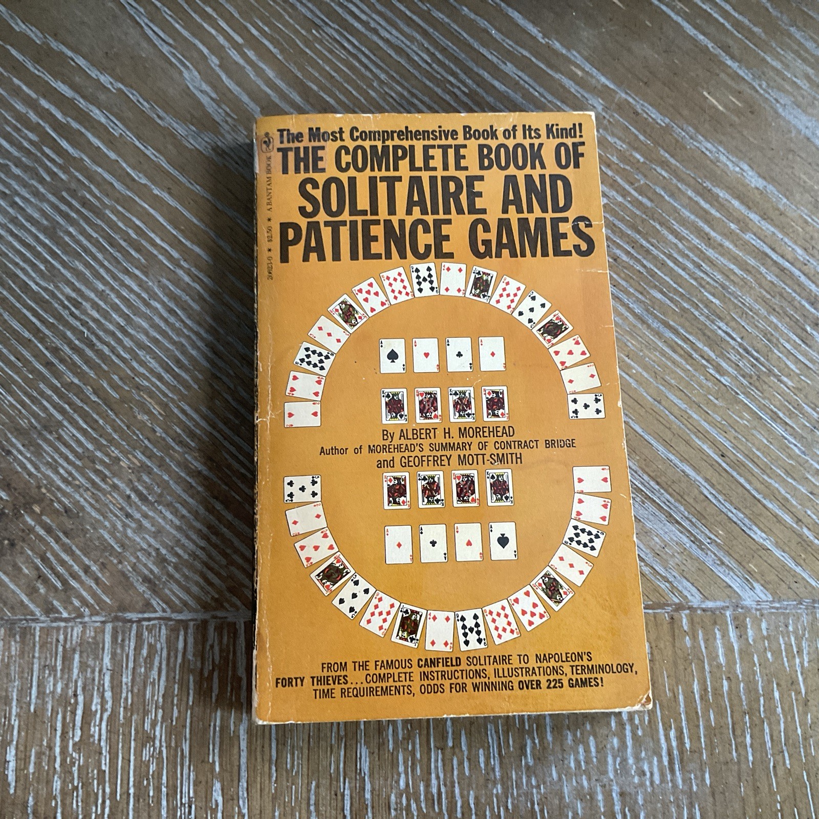 The Complete Book Of Solitaire And Patience Games By Albert H. Morehead 1981