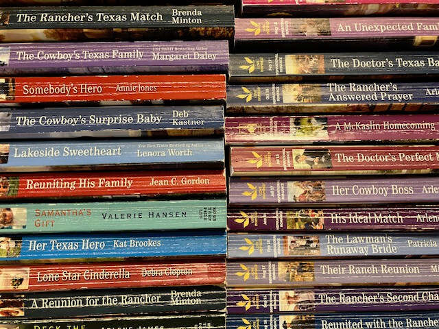 Lot of 10 Love Inspired Inspirational Romance Paperbacks Random Mix of Books