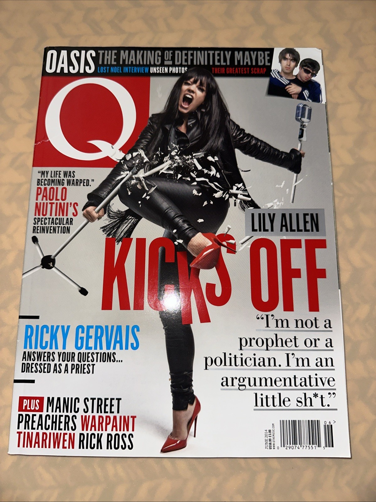 (#60). Q MAGAZINE, JUNE 2014, ISSUE 335