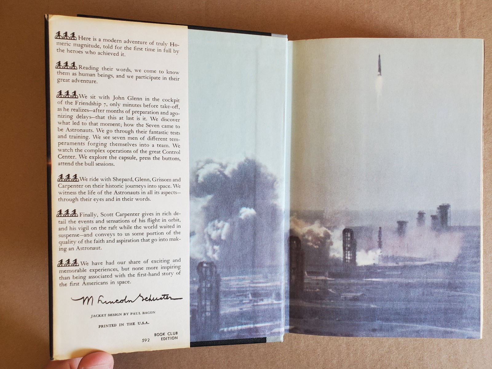 We Seven: by The Astronauts Themselves – John Glenn & Alan Shepard – 1962, HCDJ