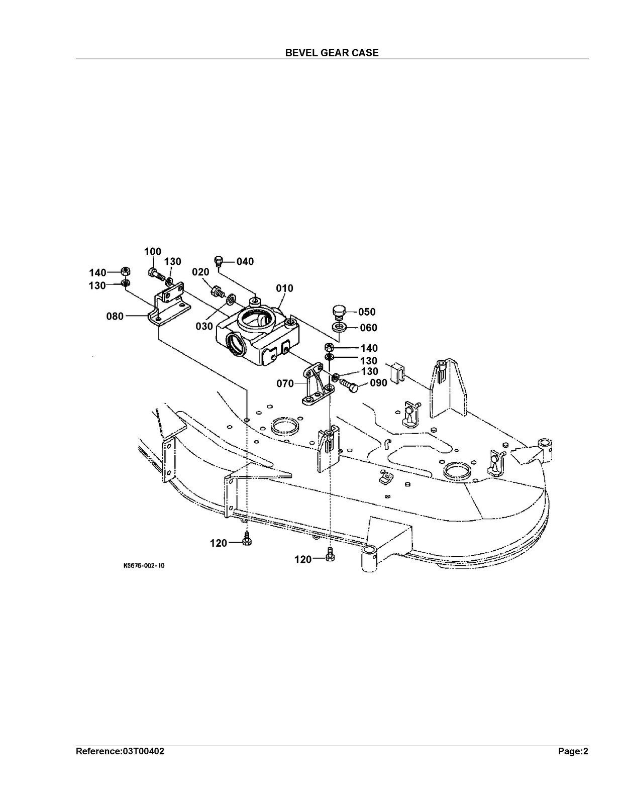 KUBOTA RCK72-28Z Parts Manual – STEEL WIRE BOUND – TOUGH JACKET