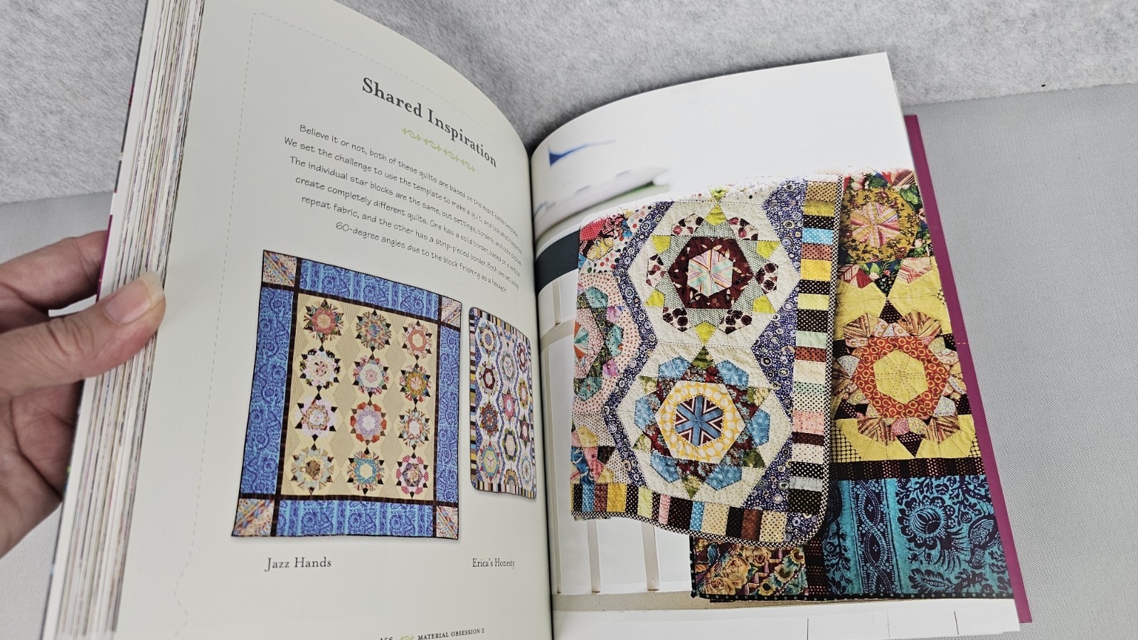Material Obsession 2: More Modern Quilts with Traditional Roots *Signed Copy*