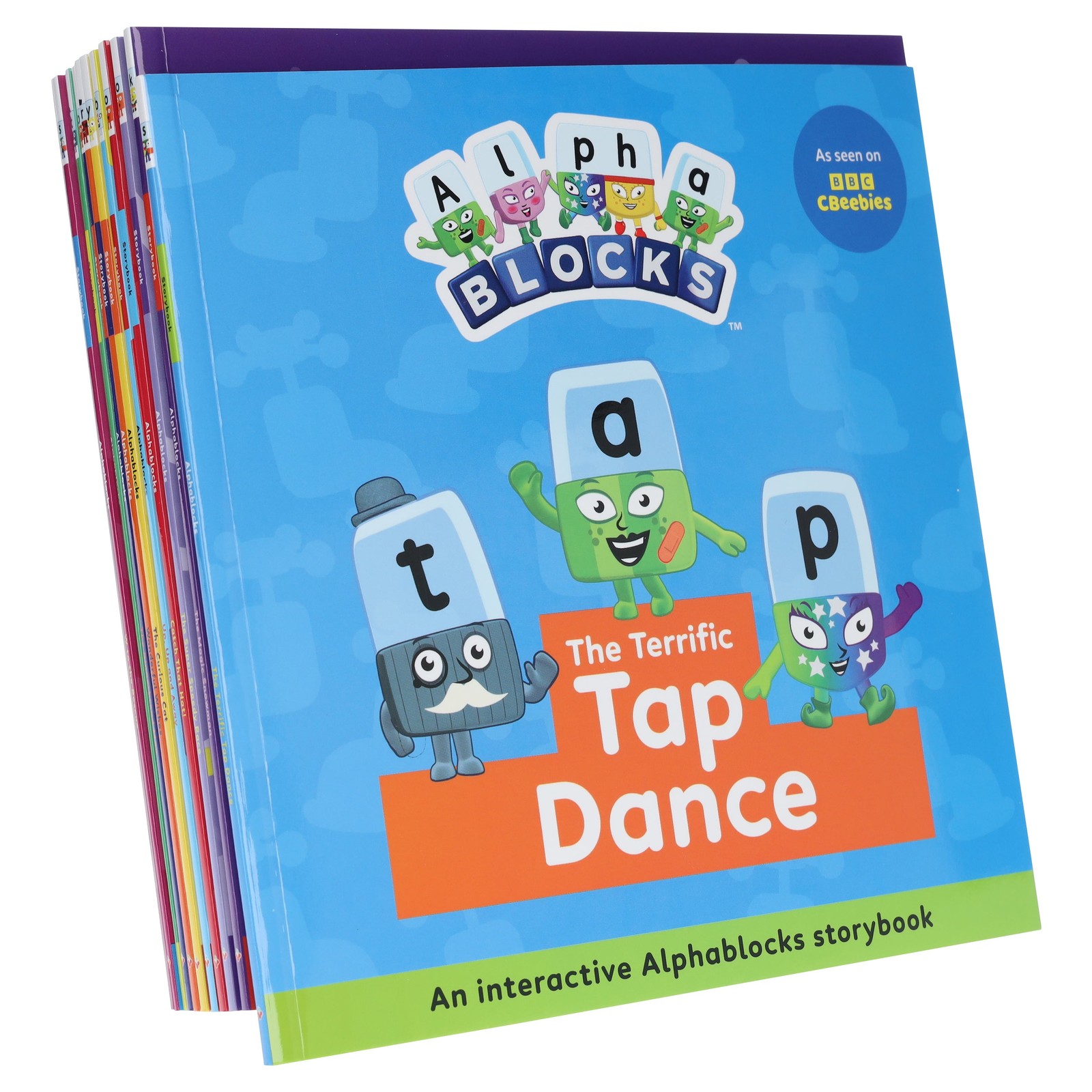 Alphablocks Read Together: Interactive 10 Picture Books Set – Ages 3-5 – PB