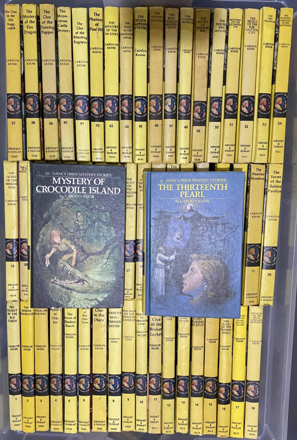Nancy Drew Lot Complete Set 1-56 all VG +/- 100% Matte