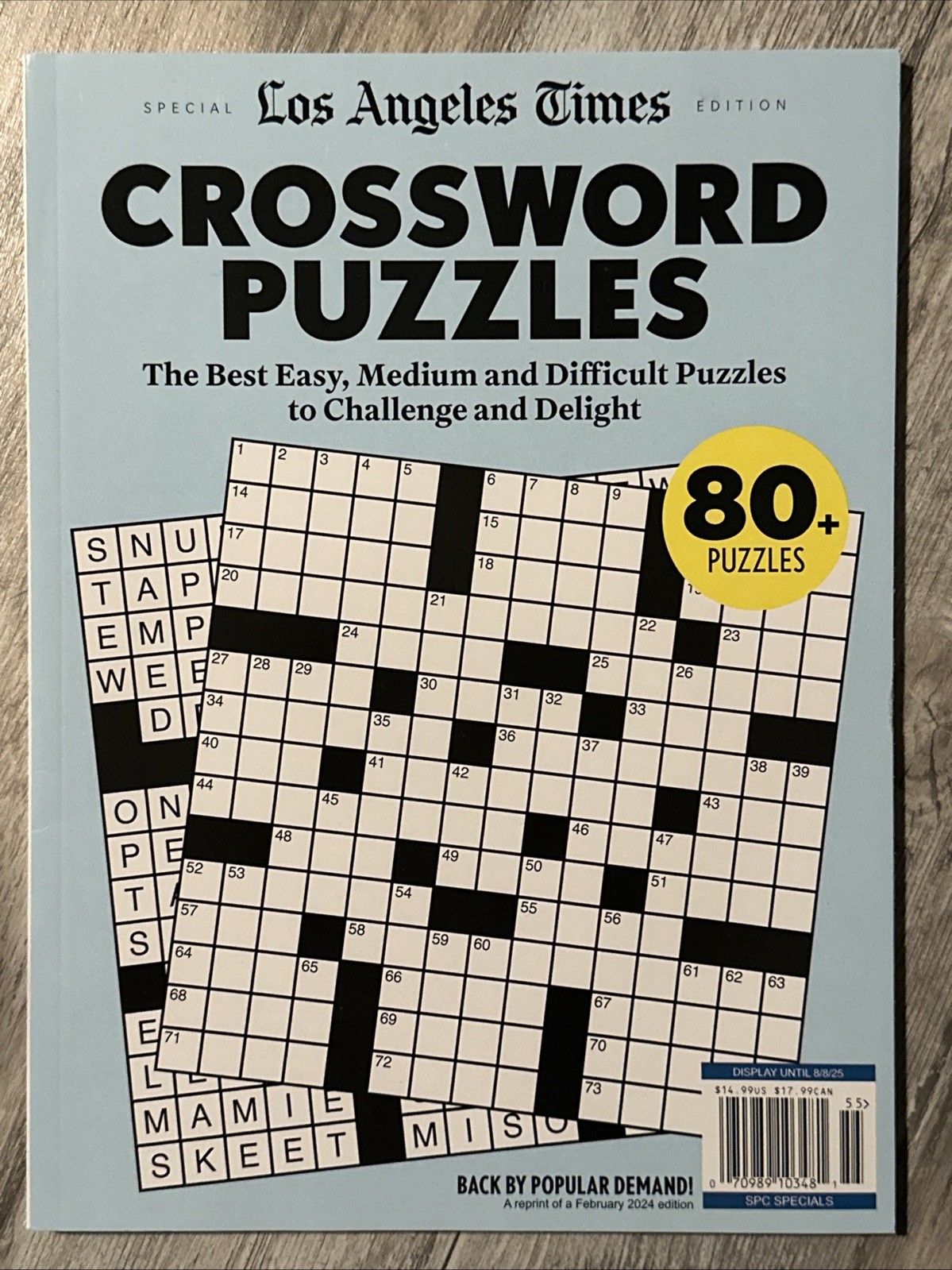 Crossword Puzzles Special Edition Los Angeles Times Magazine Summer 2025