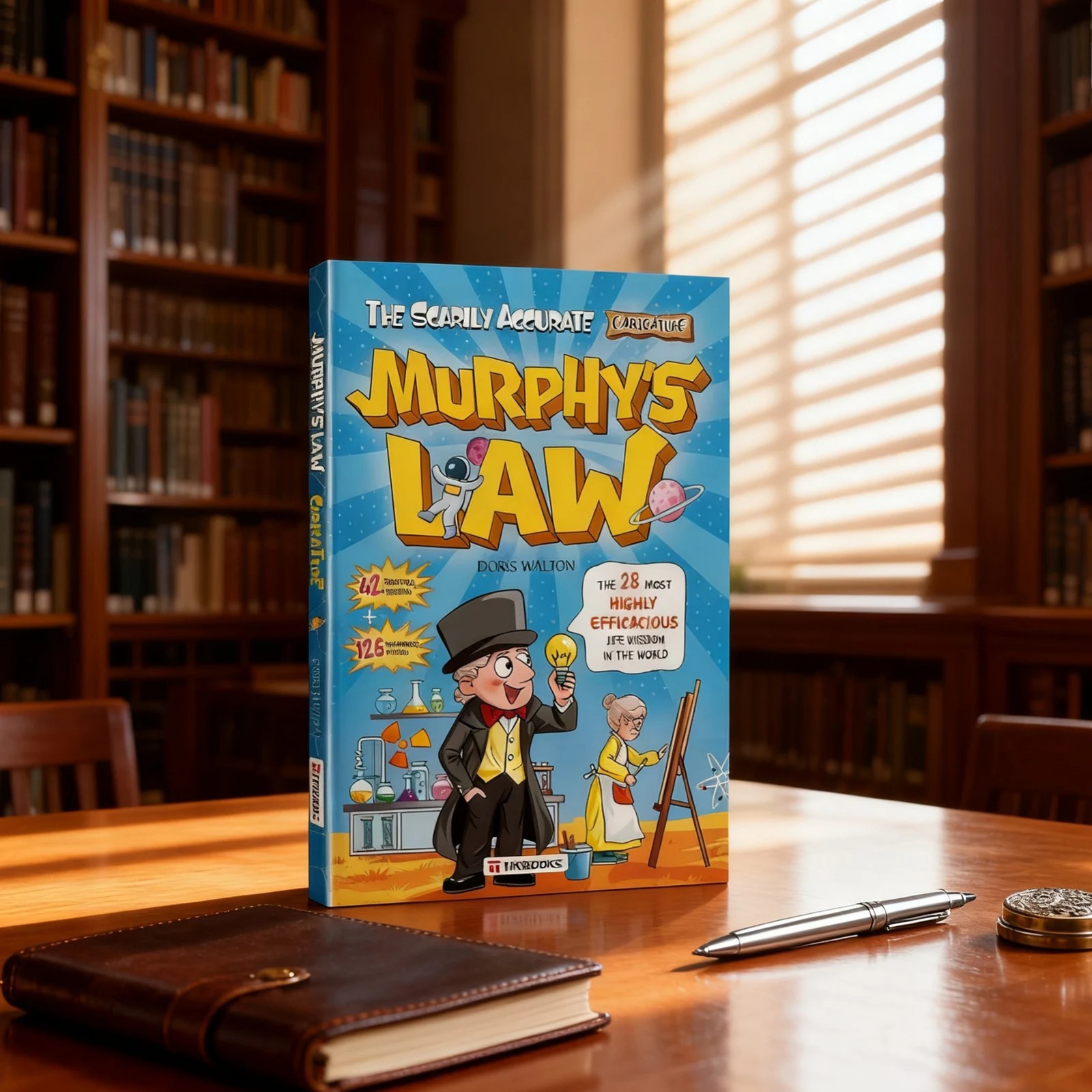 Murphy’s Law Learning Book for Kids 8-12 with 128 Pages Paperback Illustrated