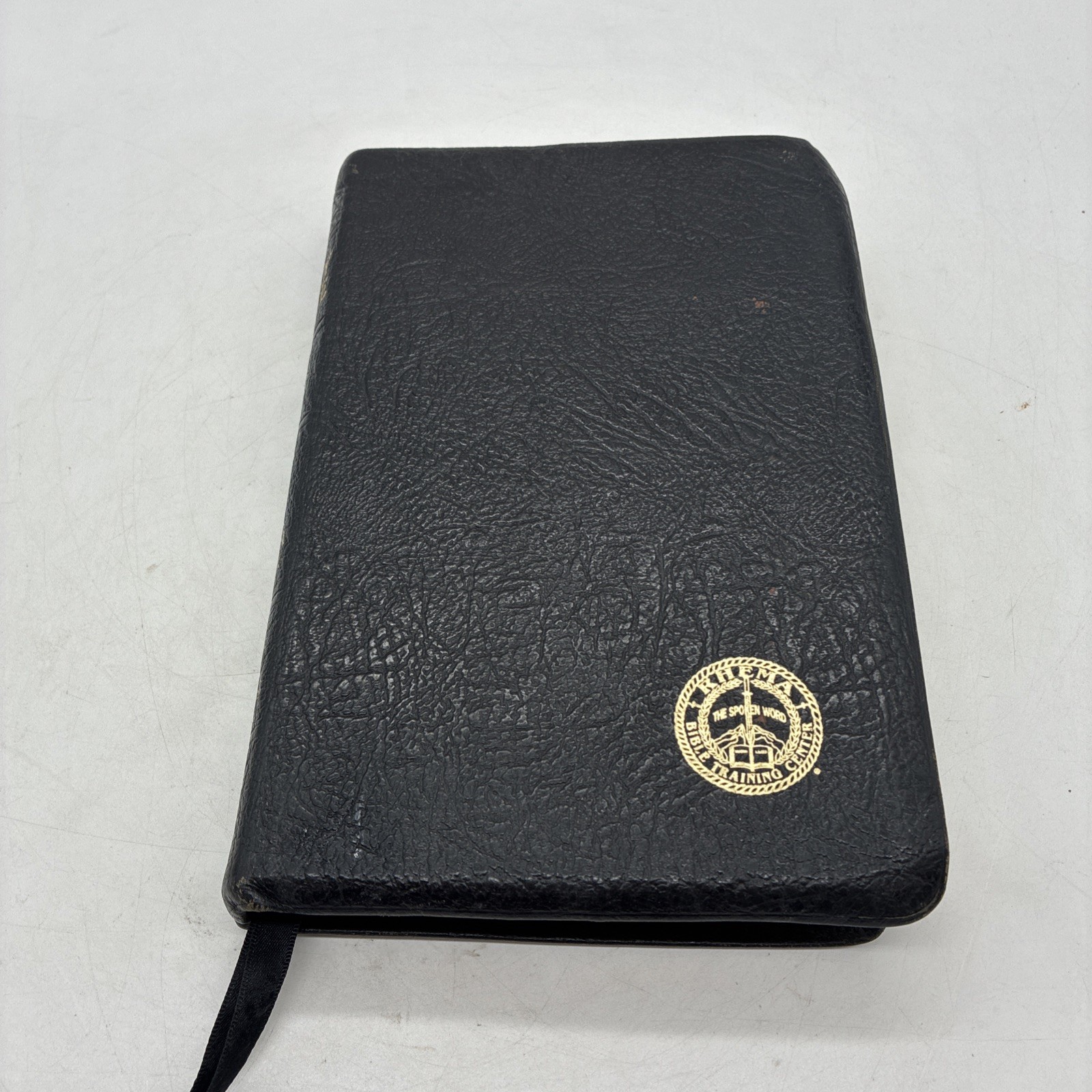 KJV Rhema Study Bible Kenneth Hagin Calfskin Leather King James Red Letter 1985