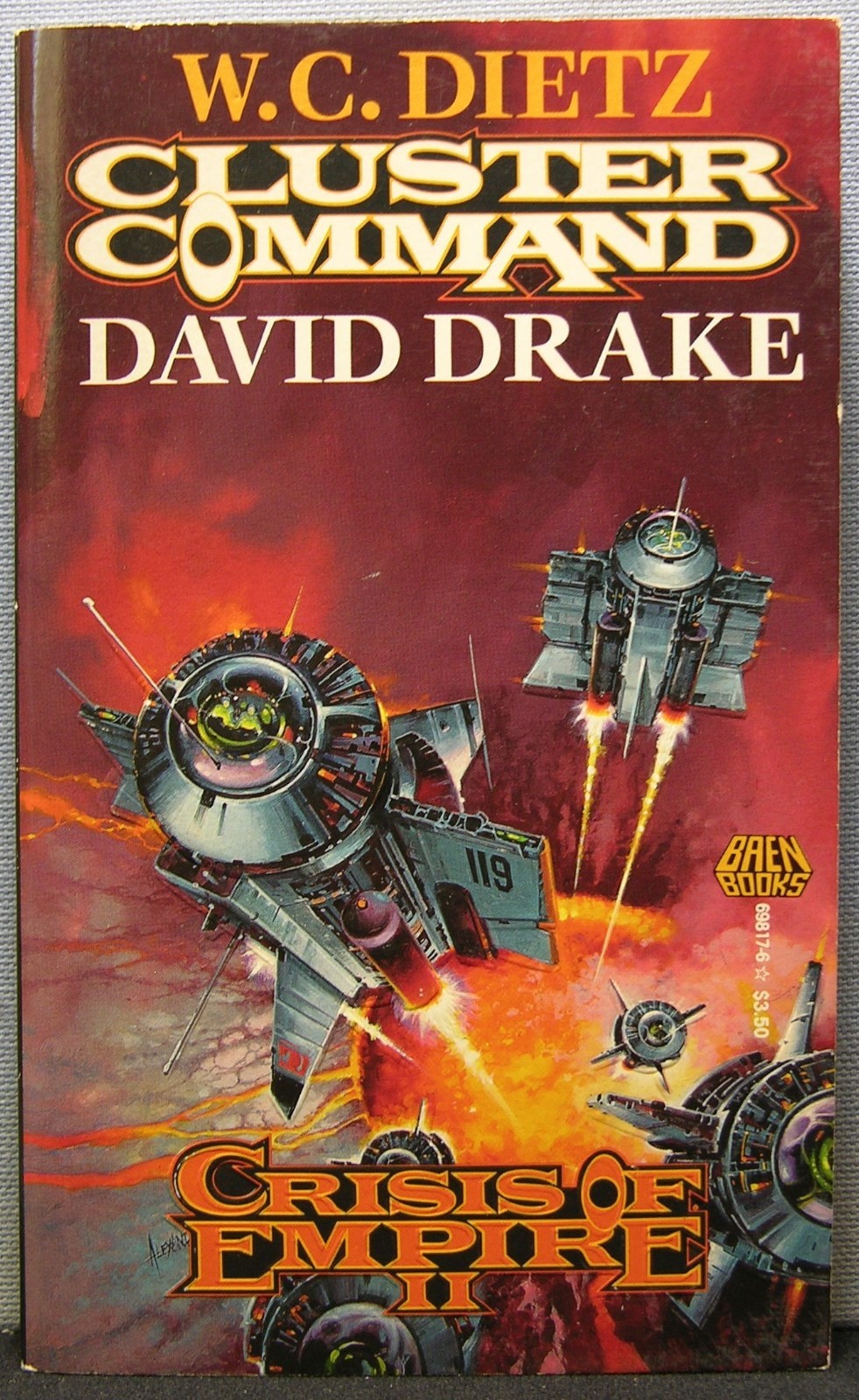 Drake; Dietz – Cluster Command [Crisis of Empire #2] PBO 1st Edition 1988 Fine
