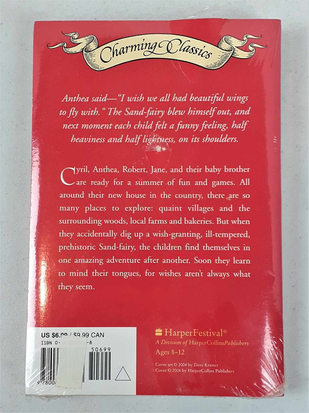 Charming Classics Five Children And It with Necklace Charm Gift Childrens Book