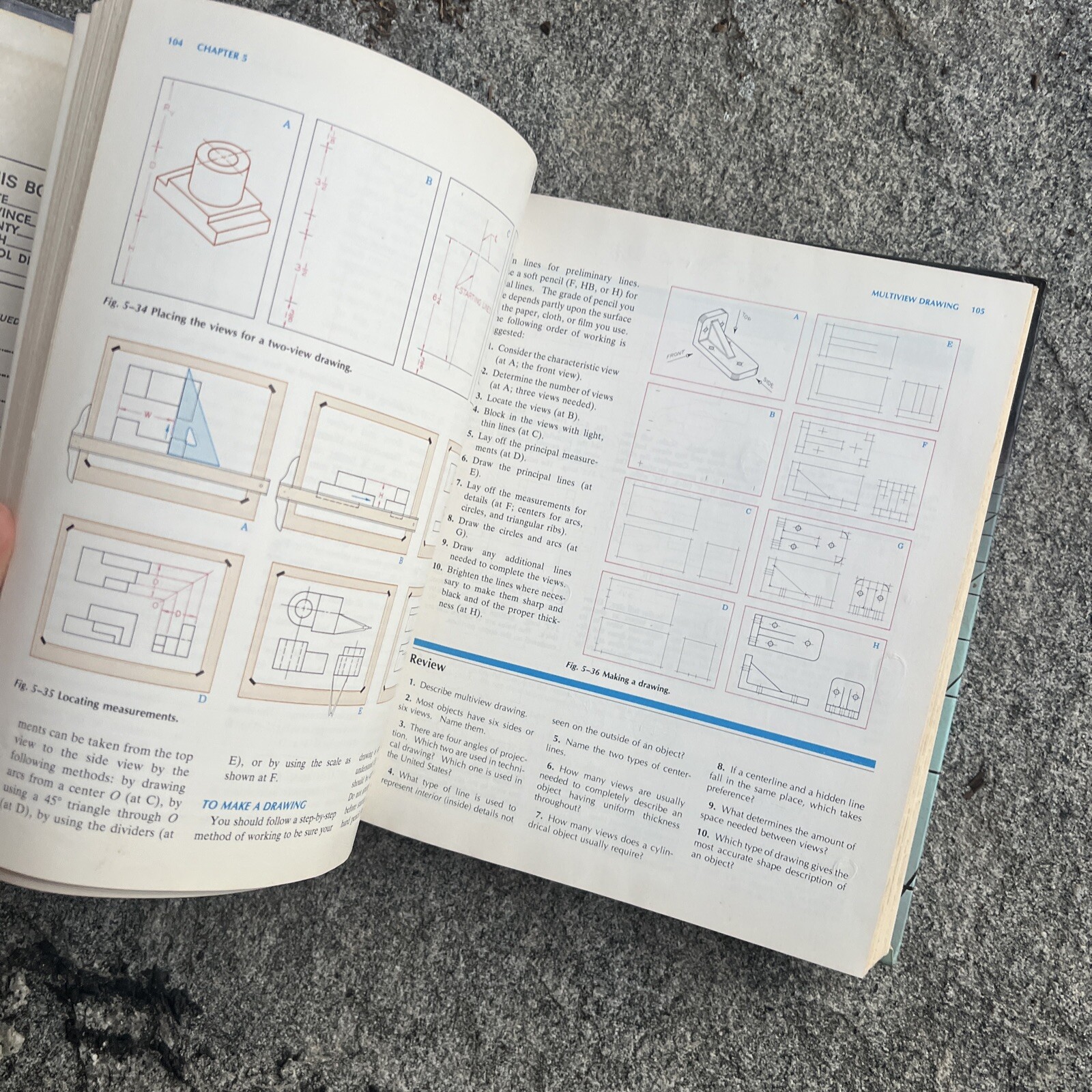 Mechanical Drawing ninth edition French Svensen Helsel Urbanick 1980 hardcover