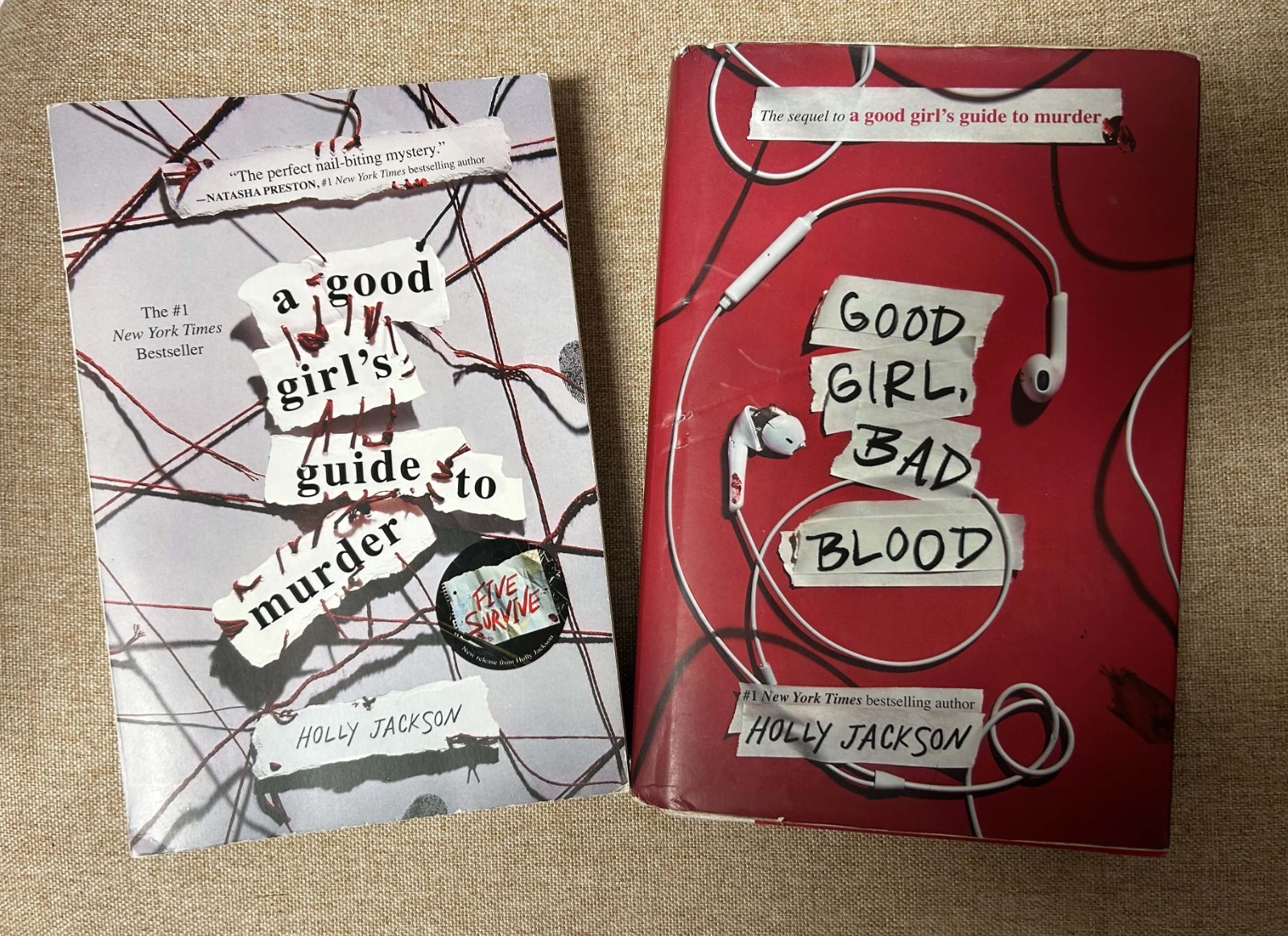 A Good Girls Guide to Murder Paperback and Hardback Lot