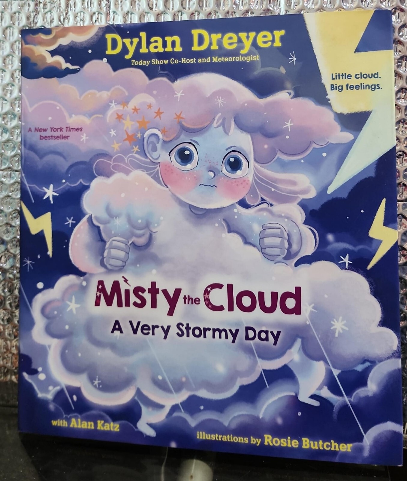 MISTY THE CLOUD A VERY STORMY DAY HARDCOPY NEW!