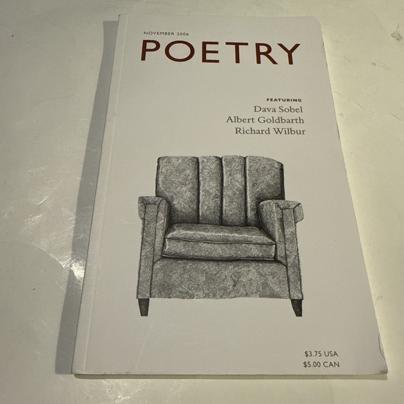 POETRY Magazine (November 2006 Vol 189 Number 2) Paperback