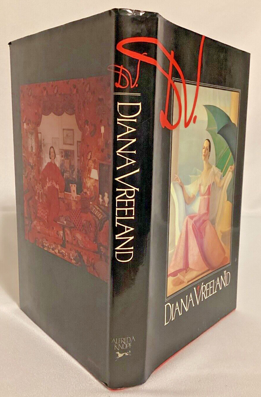 🍋 D.V. by Diana Vreeland Alfred A. Knopf Vintage 1st Edition 1984 *G* HC/DJ 🍋