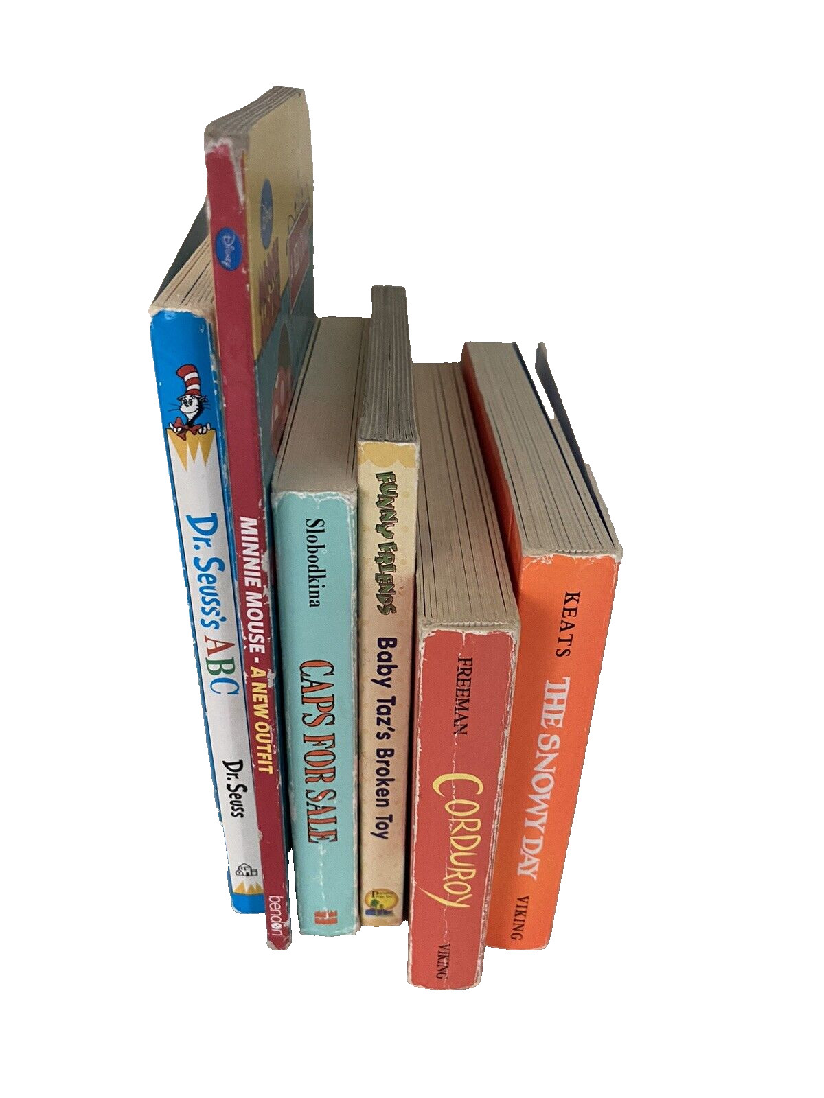Lot of 6 Children’s Classic Board Books for Pre Schoolers Ages 2-5 Vintage