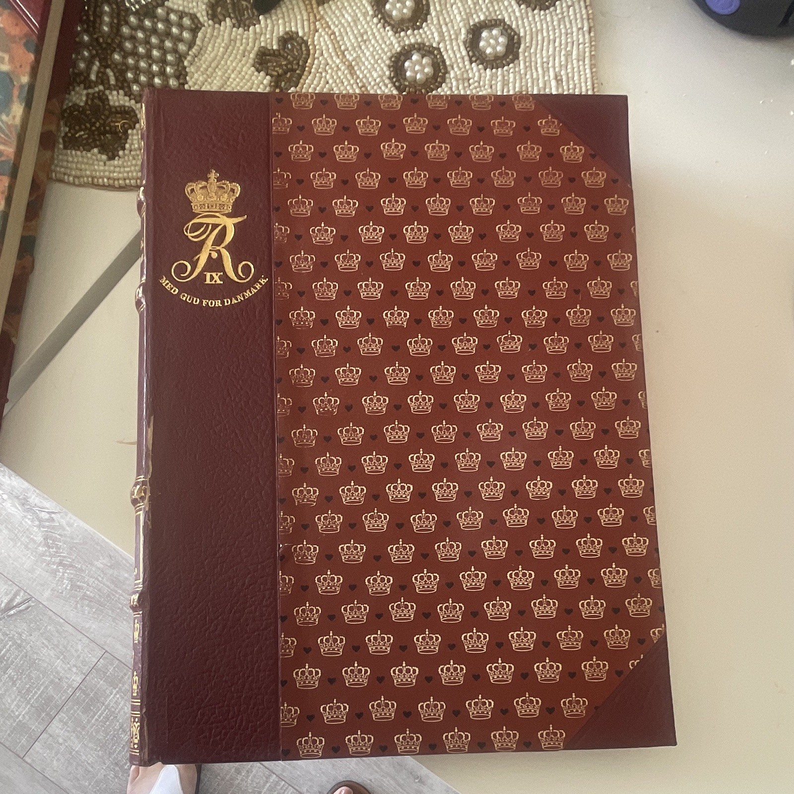 Vor Konge by Christian – English Leather Bound Hardcover Book for Adults