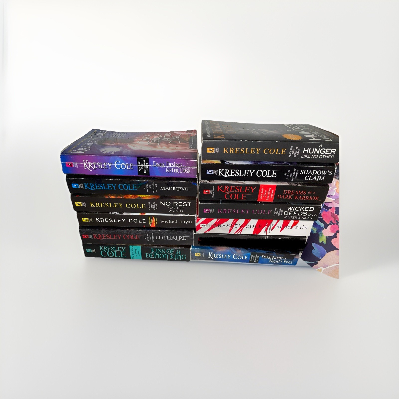Lot of 12 Kresley Cole The Immortals After Dark Series Novels