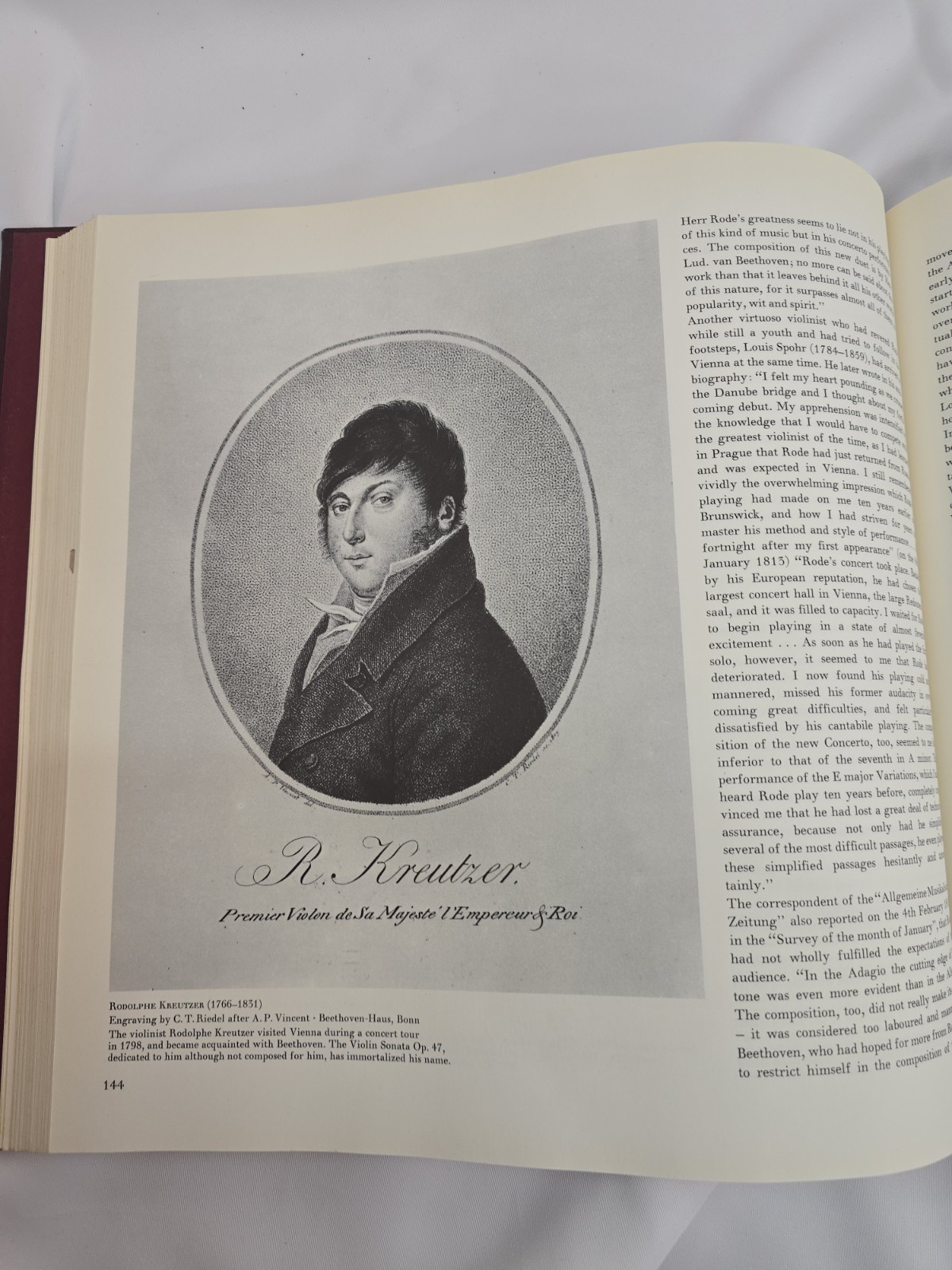 Ludwig Van Beethoven Bicentennial Edition Book Hardcover Illustrated And Vinyl