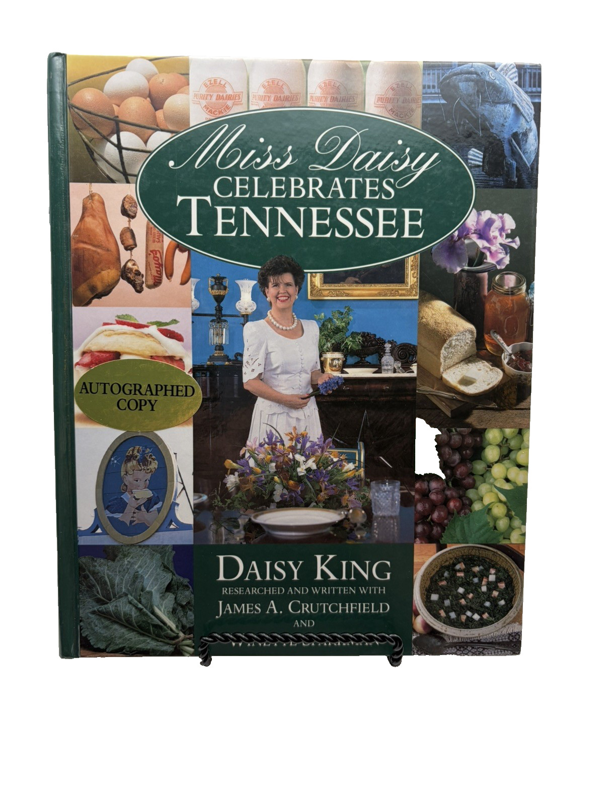 SIGNED Miss Daisy Celebrates Tennessee Cookbook Daisy King 1995 First Edition HC