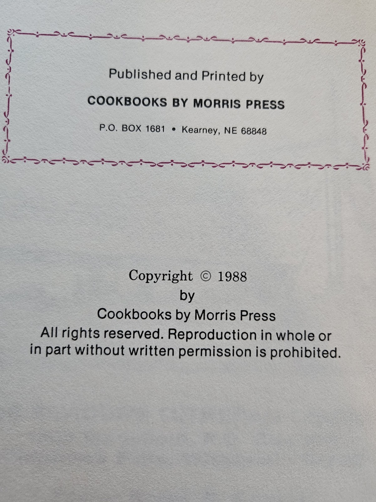 1988 Heavenly Cookbook Our Saviors Lutheran Church – Chippewa Falls Wisconsin